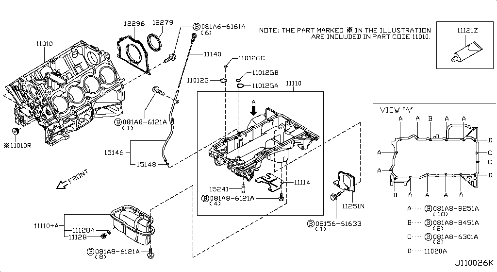 Cylinder Block & Oil Pan