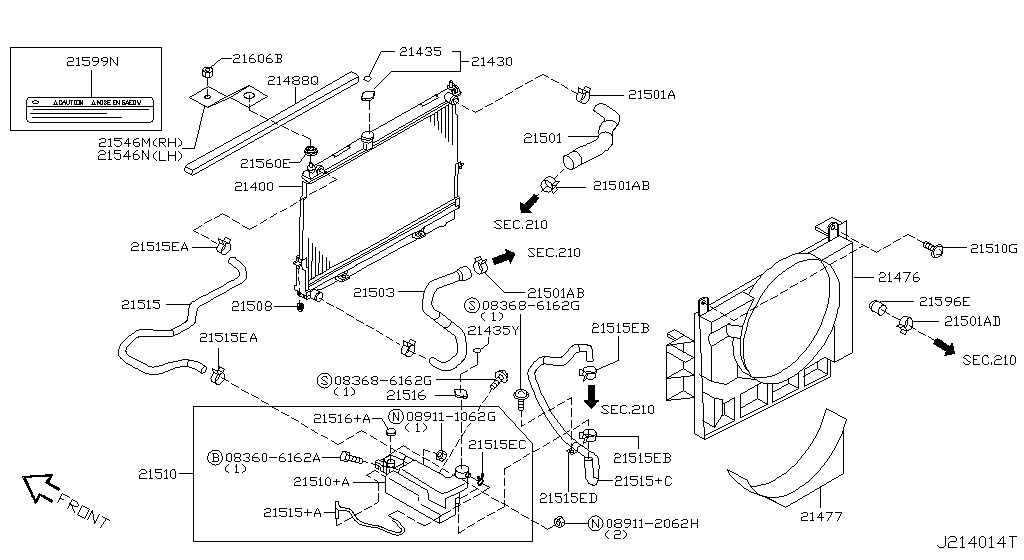 Radiator Shroud Inverter Cooling