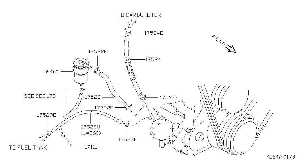 Fuel Strainer & Fuel Hose