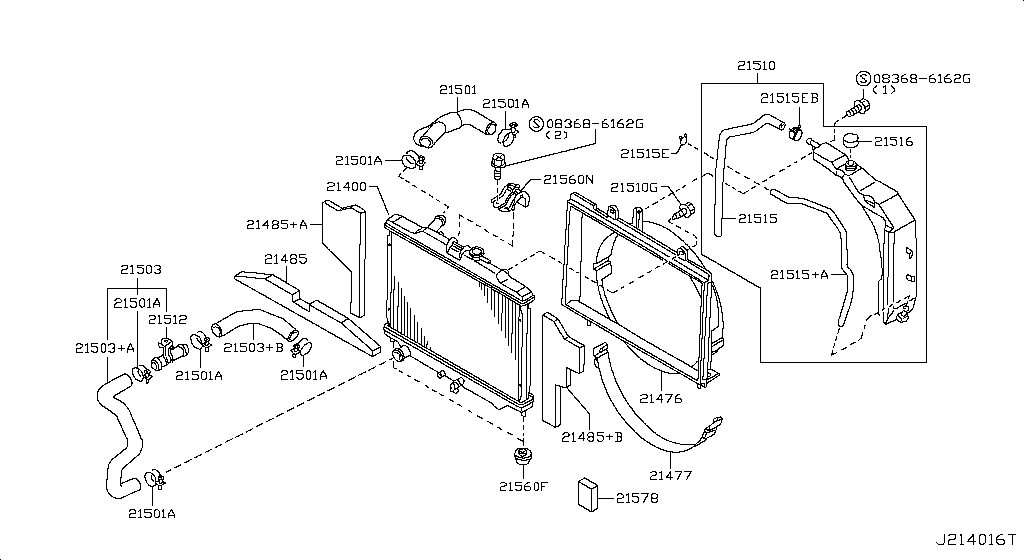 Radiator Shroud Inverter Cooling