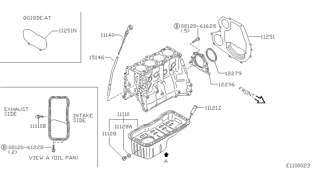 Cylinder Block & Oil Pan