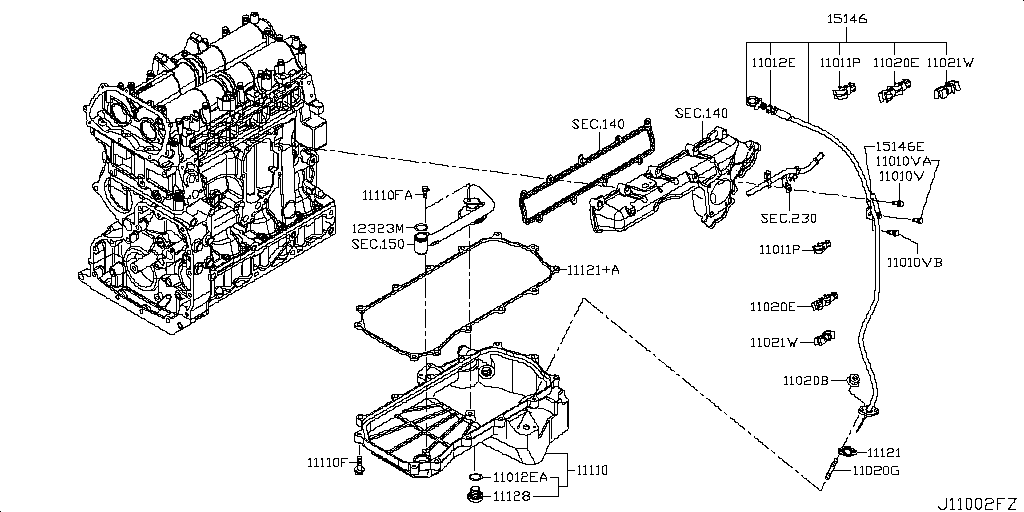 Cylinder Block & Oil Pan