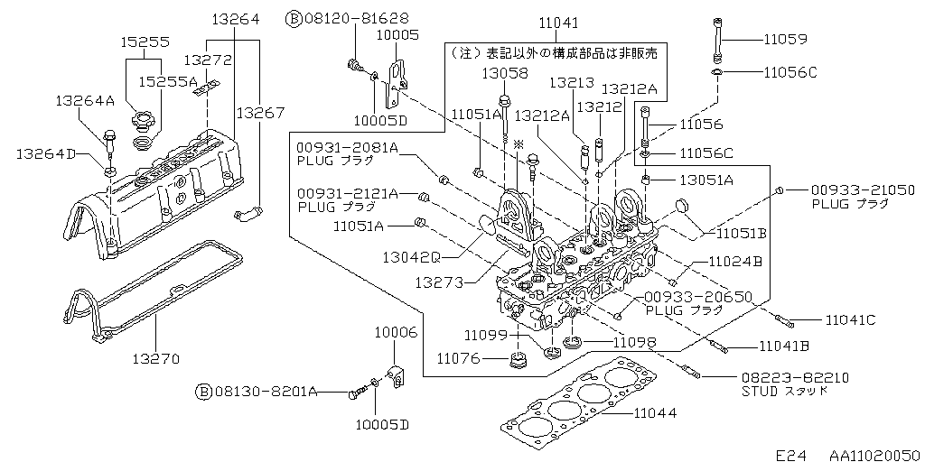 Cylinder Head & Rocker Cover