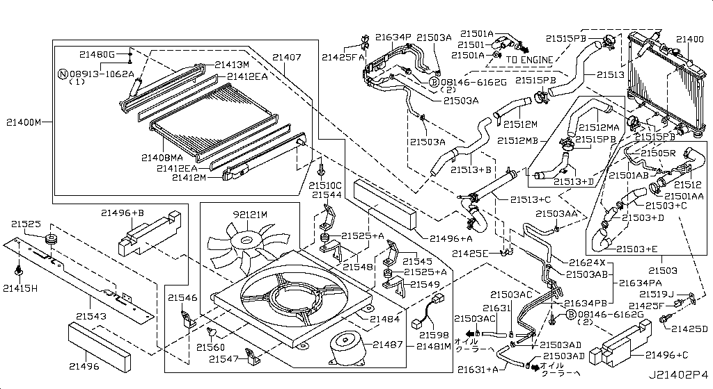Radiator Shroud Inverter Cooling
