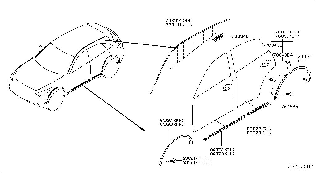 Body Side Moulding