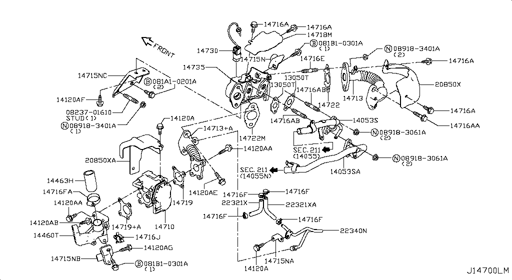 EGR Parts