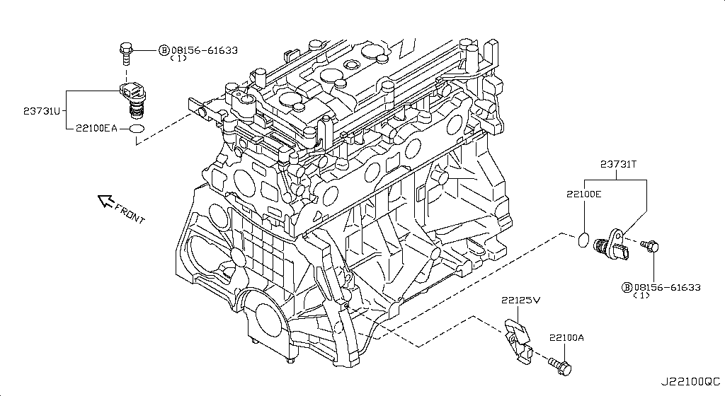 Distributor Ignition Timing Sensor