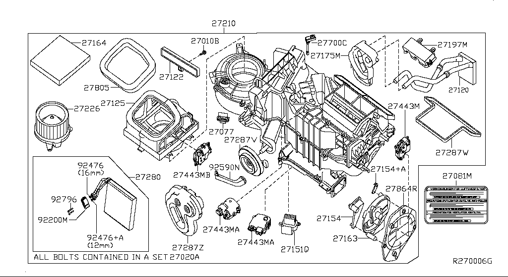 Heater Blower Unit
