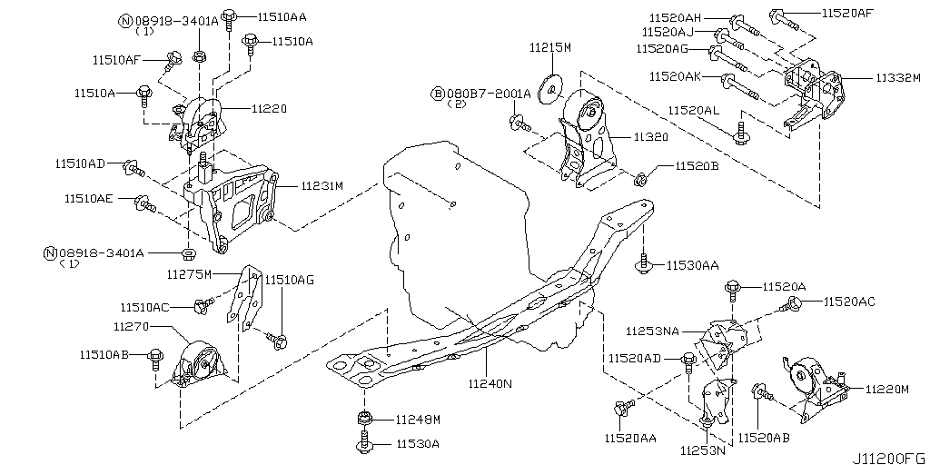 Engine & Transmission Mounting