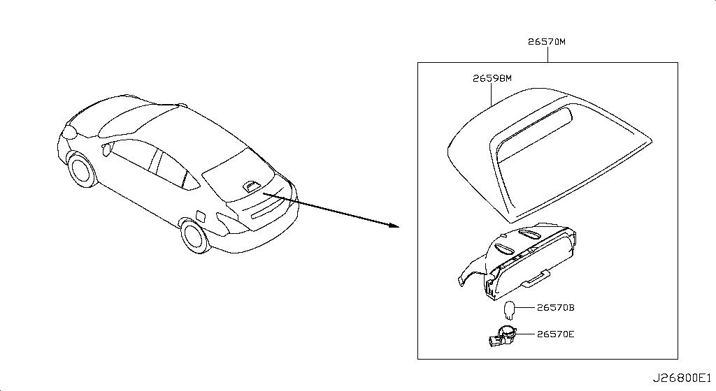 High Mounting Stop Lamp