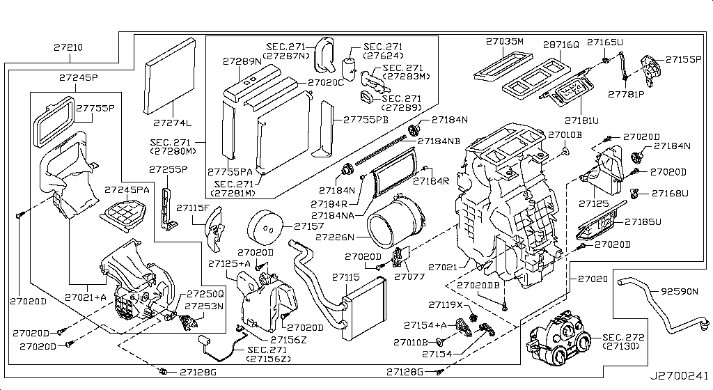 Heater Blower Unit