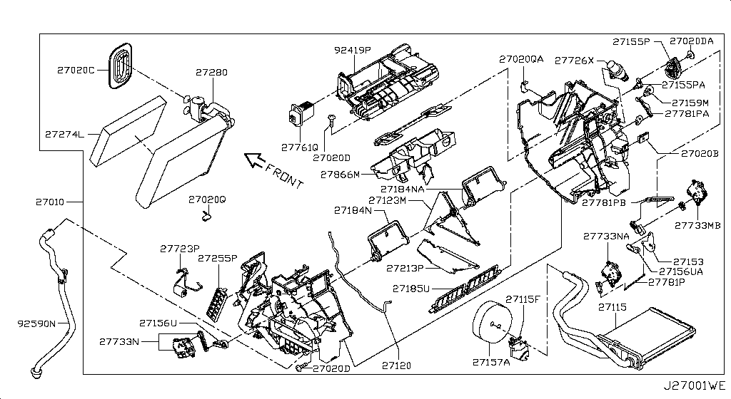 Heater Blower Unit