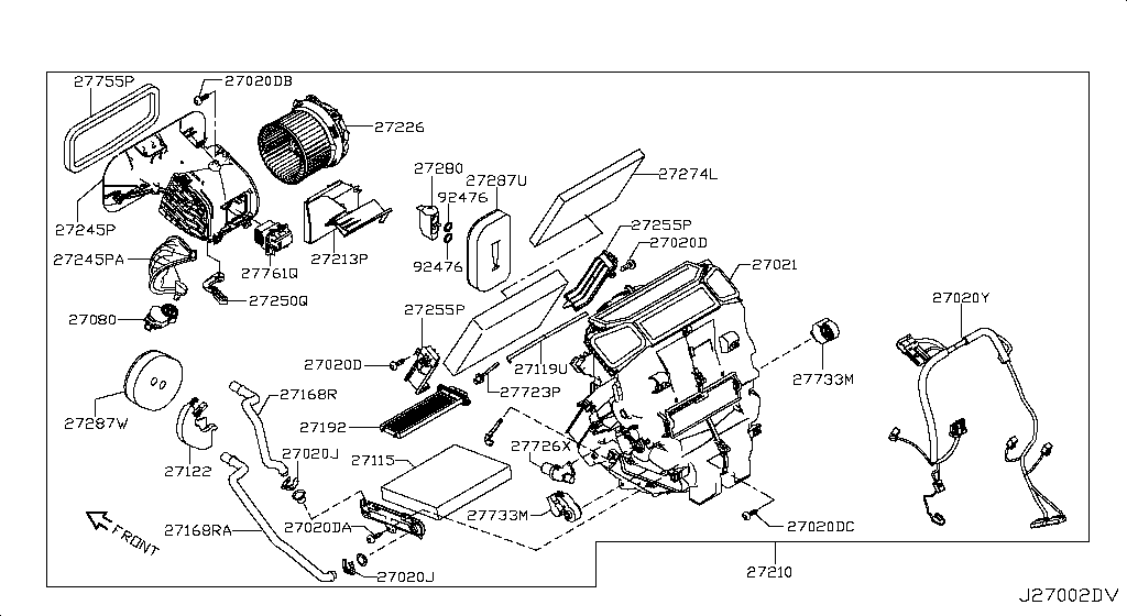 Heater Blower Unit