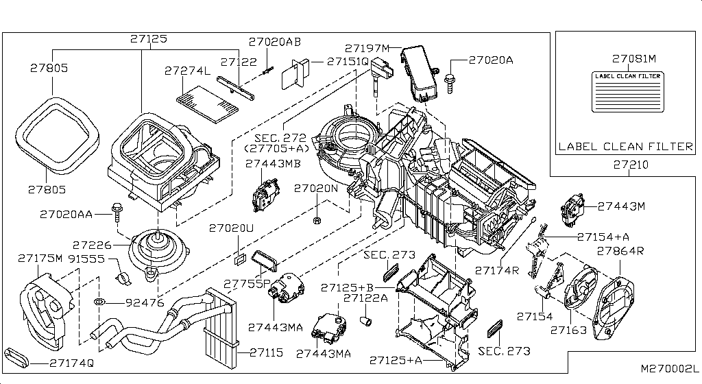 Unidad de soplador de calentador