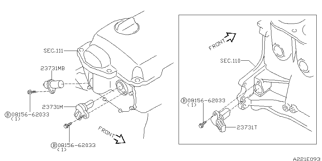 Distributor Ignition Timing Sensor