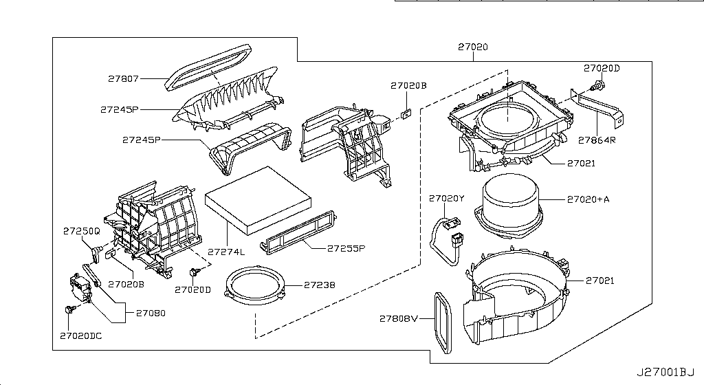 Heater Blower Unit