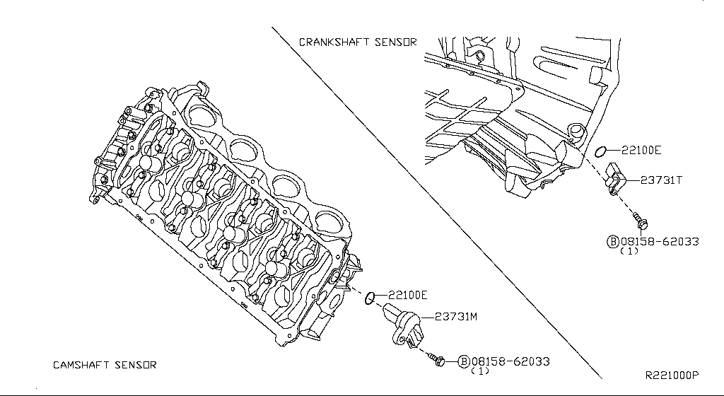 Distributor Ignition Timing Sensor