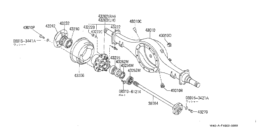 Rear Axle