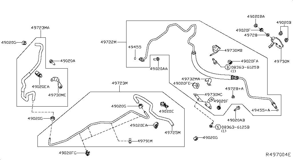 Power Steering Piping