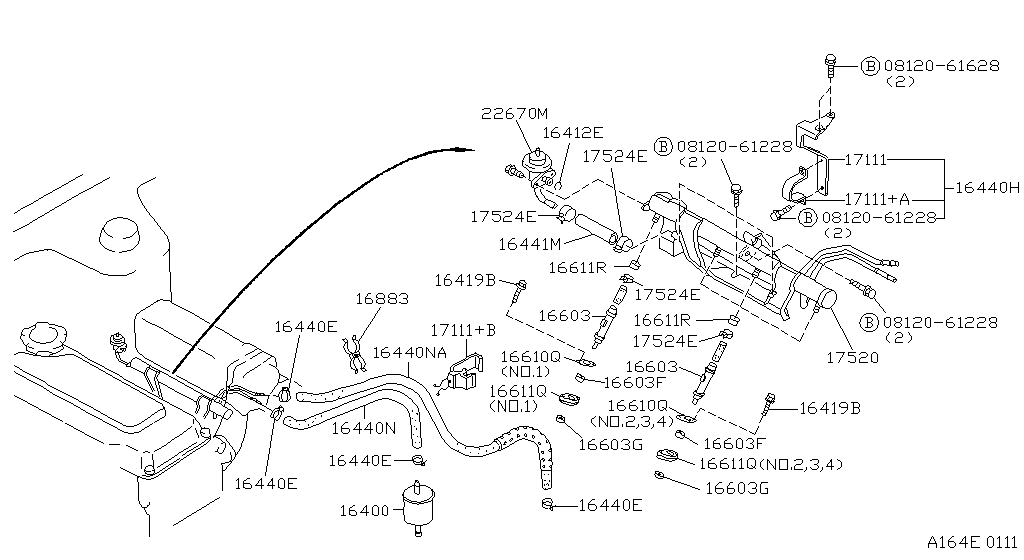 Fuel Strainer & Fuel Hose