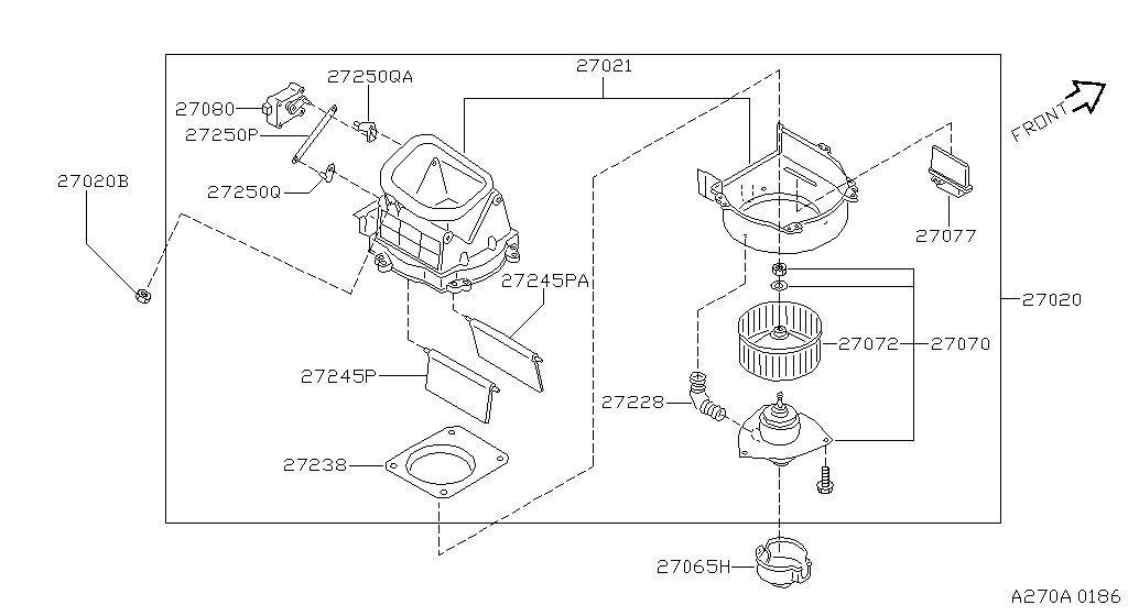 Heater Blower Unit