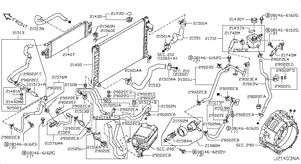 Radiator Shroud Inverter Cooling