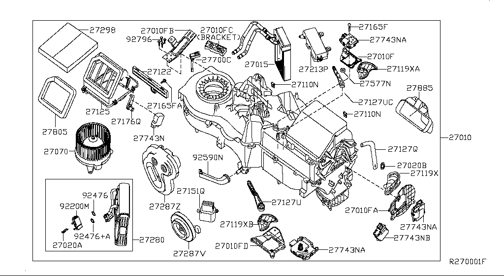 Heater Blower Unit