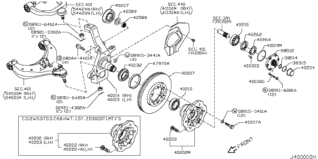 Front Axle