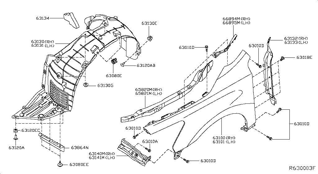 Front Fender & Fitting
