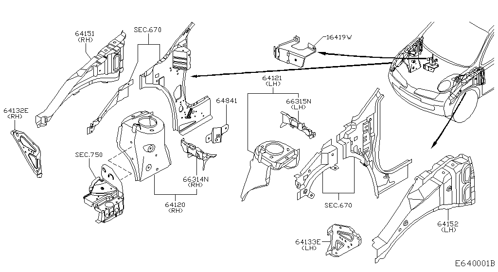 Hood Ledge & Fitting