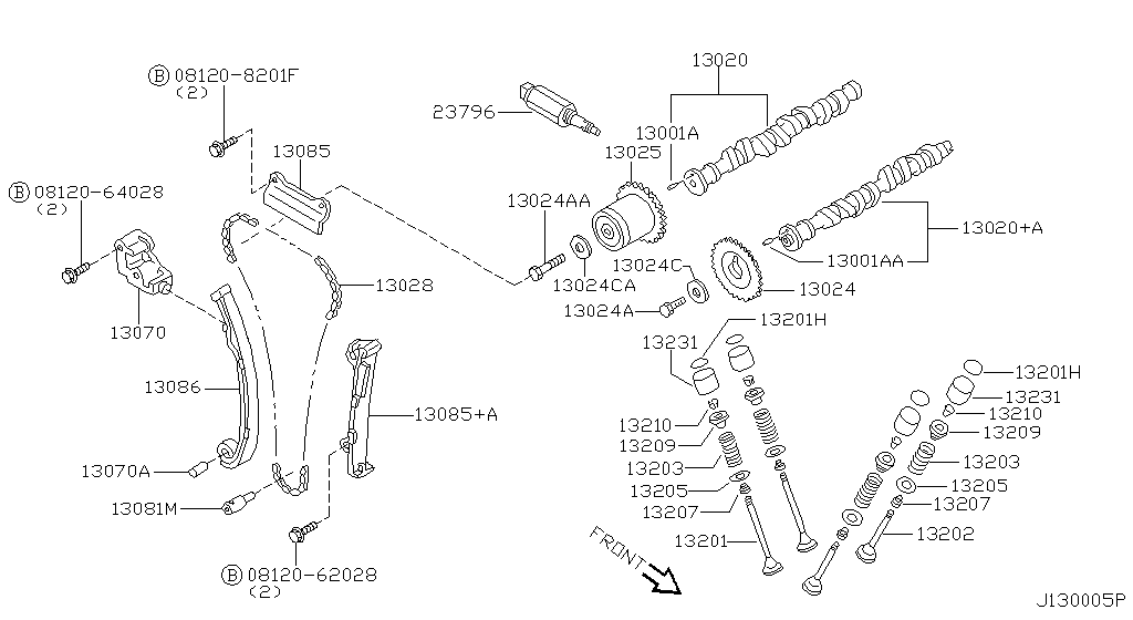 Camshaft & Valve Mechanism
