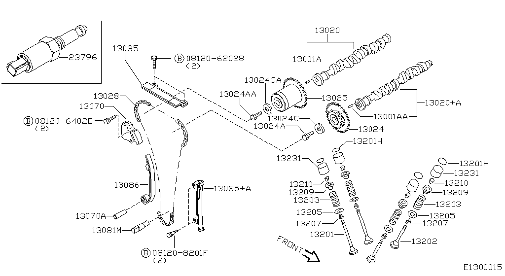 Camshaft & Valve Mechanism