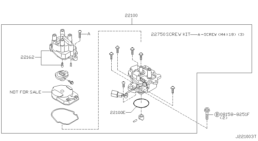 Sensor de sincronización de encendido del distribuidor