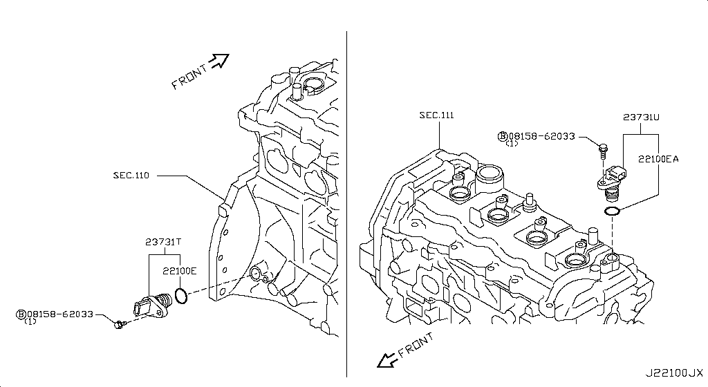Distributor Ignition Timing Sensor