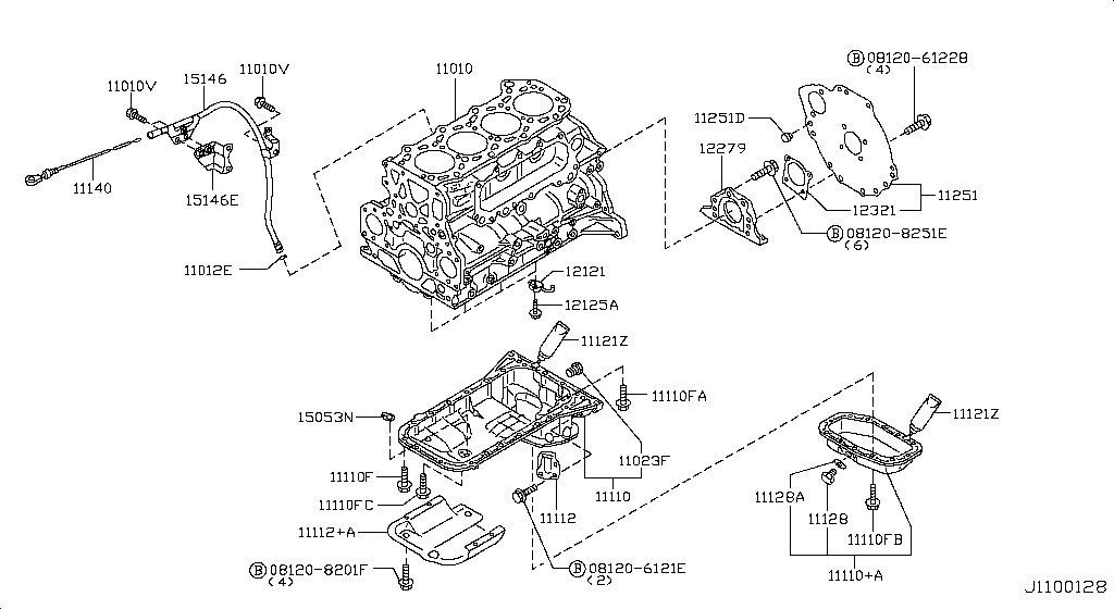 Cylinder Block & Oil Pan