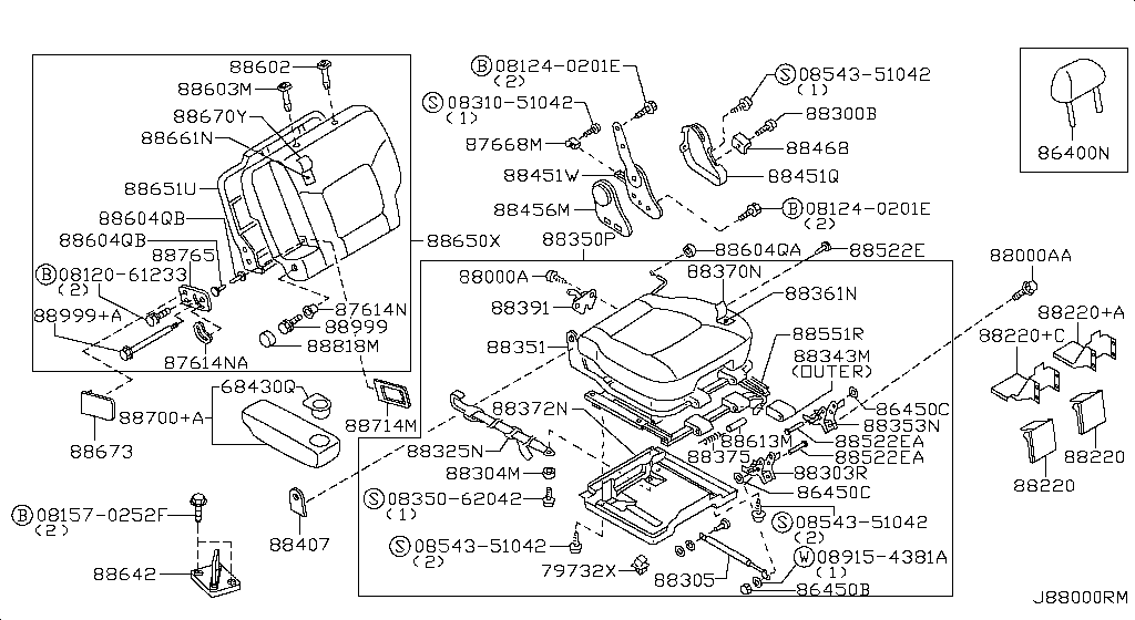 Rear Seat