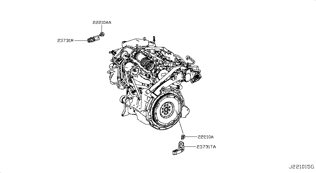Distributor Ignition Timing Sensor