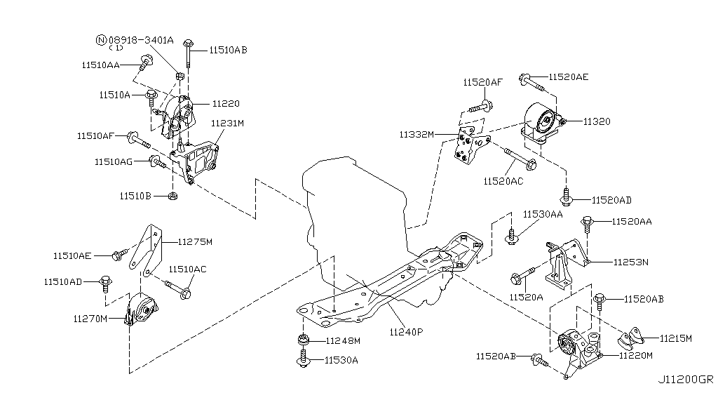Engine & Transmission Mounting