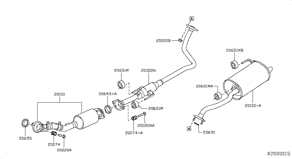 Exhaust Tube Muffler