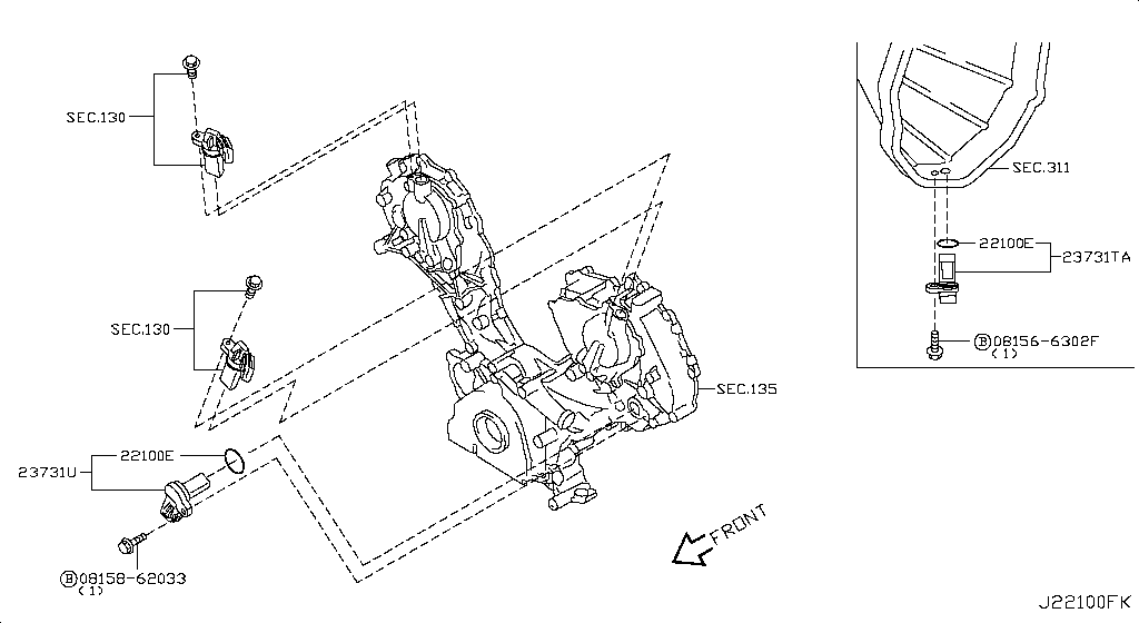 Distributor Ignition Timing Sensor