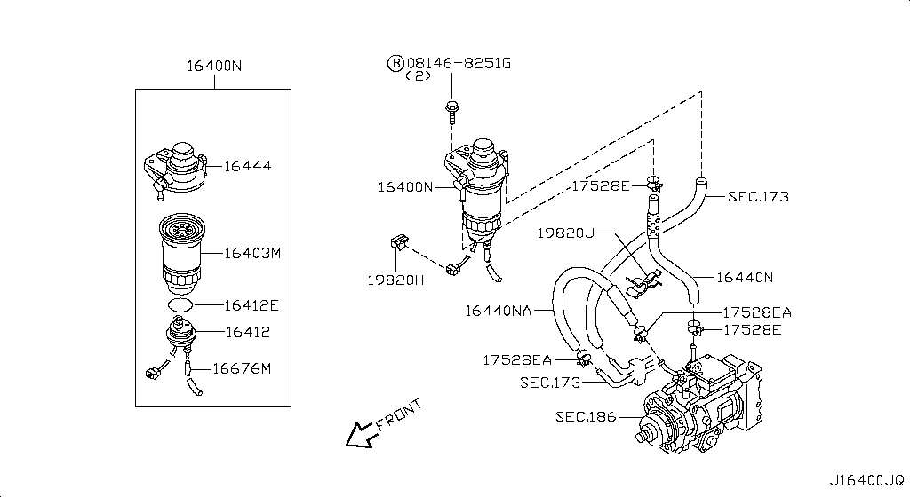 Fuel Strainer & Fuel Hose