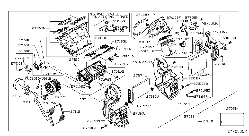Heater Blower Unit