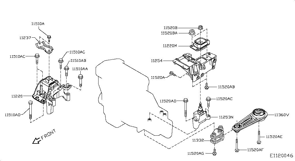 Engine & Transmission Mounting