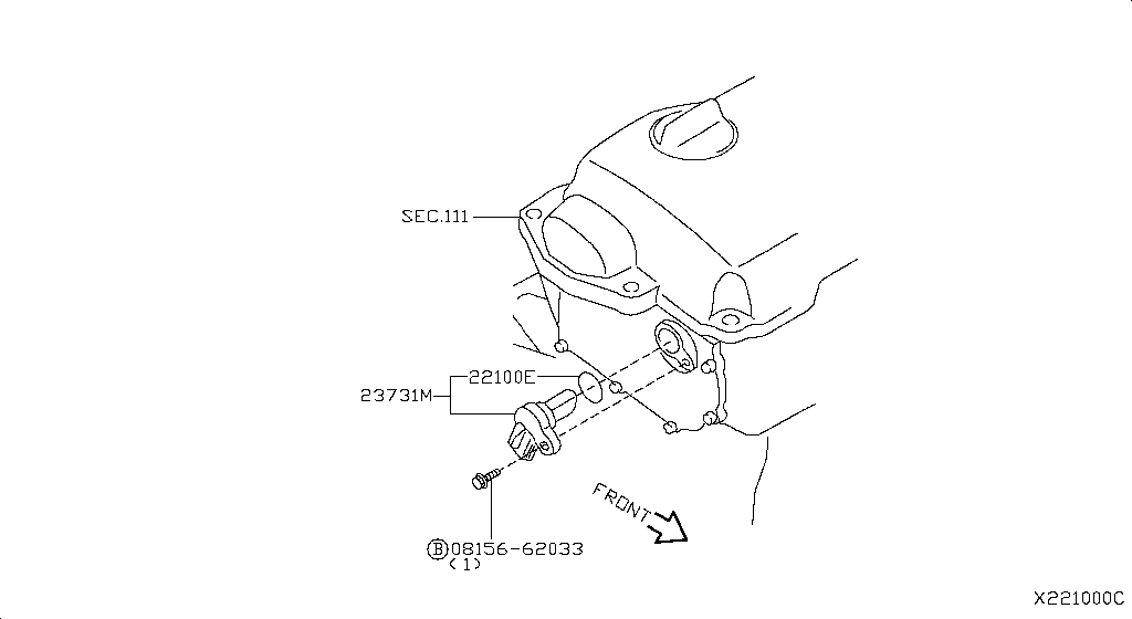 Distributor Ignition Timing Sensor