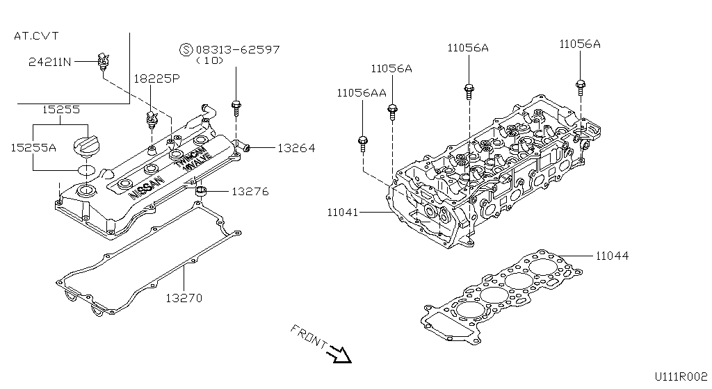 Cylinder Head & Rocker Cover