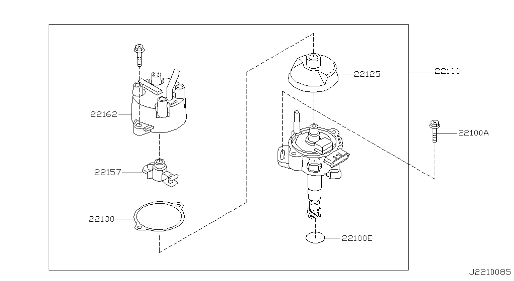 Distributor Ignition Timing Sensor