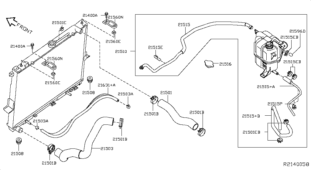 Radiator Shroud Inverter Cooling