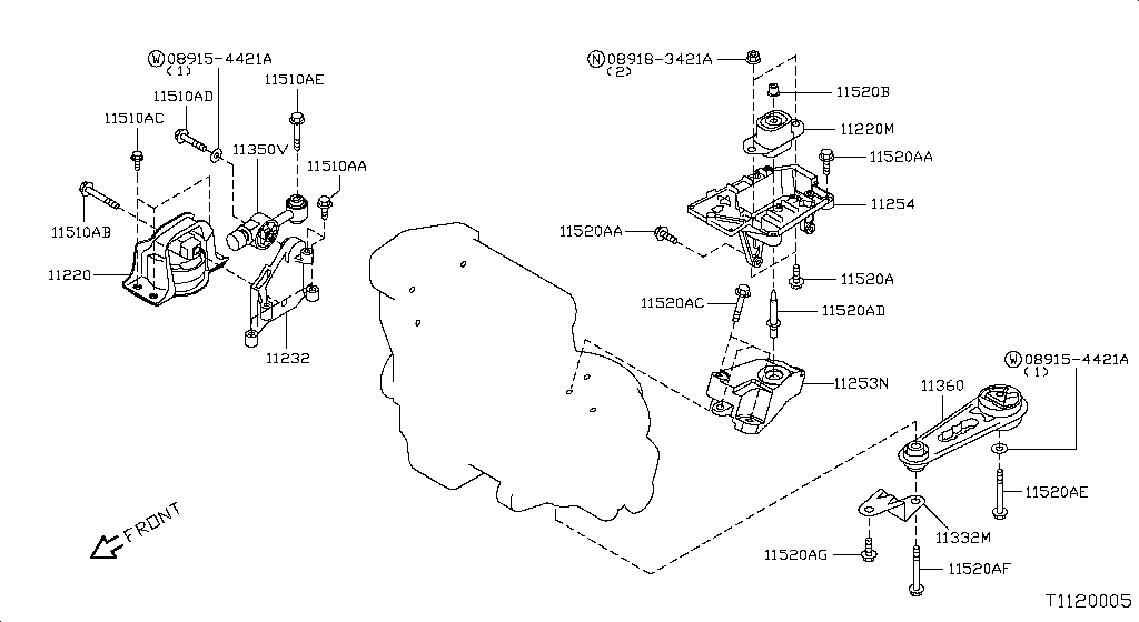 Engine & Transmission Mounting