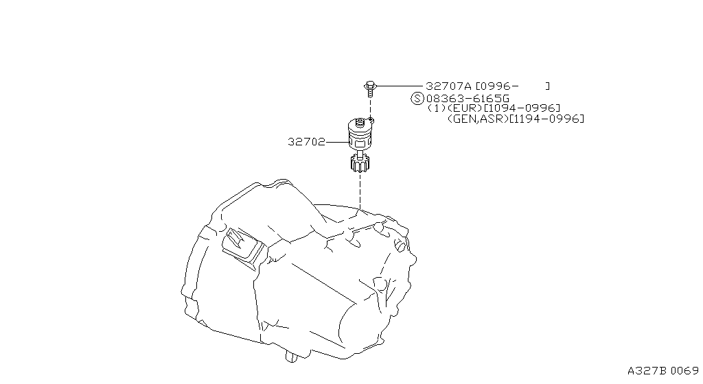 Speedometer Pinion