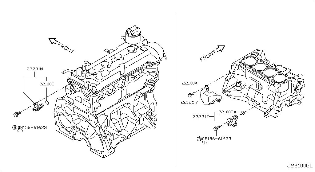 Distributor Ignition Timing Sensor